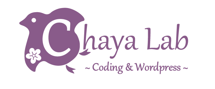 ウェブコーダーChayaのポートフォリオサイト